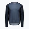 Pánský cyklistický dres longsleeve  POC Motion Air Jersey apatite navy