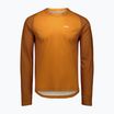 Pánský cyklistický dres longsleeve  POC Motion Air Jersey bauxite brown