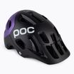 Cyklistická přilba POC Tectal Race MIPS uranium black/sapphire purple metallic/matt