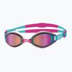 Plavecké brýle Zoggs Endura Mirror aqua/pink/mirrored multi