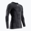 Pánské termo tričko longsleeve X-Bionic Symbio Merino Shirt rhino grey