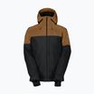 Pánská lyžařská bunda SCOTT Ultimate Dryo 10 bread brown/black