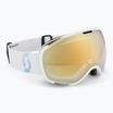 Lyžařské brýle SCOTT Faze II LS white/soft pink/light sensitive bronze chrome