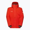 Pánská bunda do deště Mammut Linard Light HS s kapucí mammut red