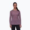 Dámské tričko Longsleeve Mammut Tree Wool FL flux melange 01700