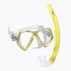 Dětská šnorchlovací sada  Mares Combo Zephir Junior yellow/clear