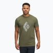 Pánské tričko Black Diamond Engineered Diamond SS Tee tundra t-shirt