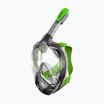 Celoobličejová šnorchlovací maska  SEAC Magica grey clear/green lime
