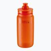 Cyklistická láhev Elite FLY Tex 550 ml clear/orange red