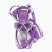 Dětská potápěčská souprava Cressi Rocks Jr Dive lilac/white
