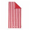 Rychleschnoucí ručník Cressi Microfiber Stripe červený XVA871160