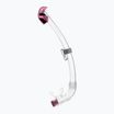 Šnorchl Cressi Seal Dry clear/pink