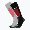 Lyžařské ponožky Nordica Uni 2.0 2 páry grey/ red+black/ red