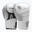 Boxerské rukavice Hayabusa S4 Leather white