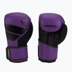 Hayabusa S4 fialové/černé boxerské rukavice S4BG