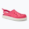 BOATILUS Cloggy fuxia/bílé dětské sandály