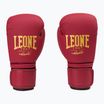 Leone Bordeaux Boxerské rukavice červené GN059X