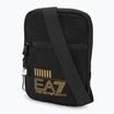 Taška EA7 Emporio Armani Train Core Mini black/gold logo