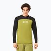 Pánský cyklistický dres longsleeve   Oakley Free Ride RC fern