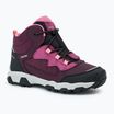 Juniorské boty  Geox Magnetar ABX burgundy