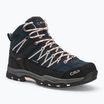 Juniorské trekové boty CMP Rigel Mid Wp asphalt/rose