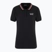 Dámské tričko EA7 Emporio Armani Golf Pro Polo Damier black