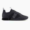 Boty EA7 Emporio Armani Black & White Laces asphalt grey/silv.g7