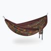 Turistická hamaka  ENO DoubleNest Print tropic/merlot