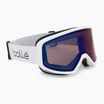 Lyžařské brýle Bollé Bedrock Plus white matte/bronze blue