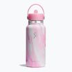 Termoska Hydro Flask Wide Flex Straw Cap Jelly 945 ml pink swirl