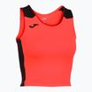 Dámské běžecké tričko Joma Record II Fluor coral/black