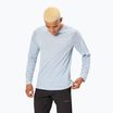Pánské běžecké tričko Longsleeve NNormal Merino blue
