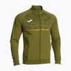 Pánská běžecká mikina Joma Record III Full Zip khaki
