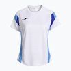 Dámské tenisové tričko Joma Montreal white/sky blue
