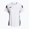 Dámské tenisové tričko Joma Montreal white/green
