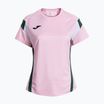 Dámské tenisové tričko Joma Montreal pink/green