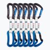 Lezecké expresky Ocun Raven QD Bio-Dyn-Ring 10 cm 6 ks blue