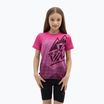 Dětský cyklistický dres  SILVINI Denni plum/pink
