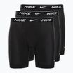 Pánské boxerky Nike Everyday Cotton Stretch Boxer Brief 3Pk MP1 černé