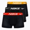 Pánské boxerky  Nike Dri-Fit Essential 3 páry black/gold/black