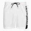 Pánské plavecké šortky  Calvin Klein Medium Drawstring-Graphic classic white