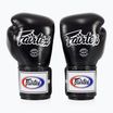 Boxerské rukavice Fairtex Super Sparring - Locked Thumb černé