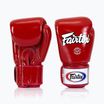 Boxerské rukavice  Fairtex Super Sparring - Locked Thumb red