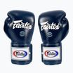 Boxerské rukavice  Fairtex Super Sparring - Locked Thumb blue