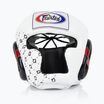 Boxerská helma Fairtex Super Sparring white/black