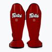 Chrániče holení Fairtex Competition červené