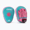 Tréninková lapa YOKKAO Curved 2 ks hot pink/island