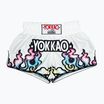 Pánské fitness šortky  YOKKAO Flames CarbonFit white