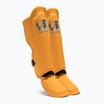 Chrániče holenních kostí a chodidel Top King Pro Semi Leather yellow