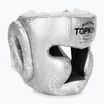 Boxerská helma Top King Super Star white/silver